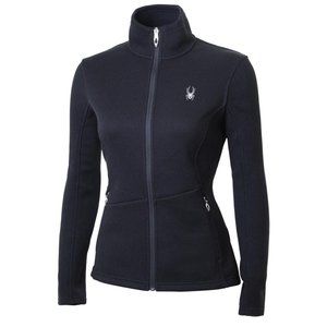 Spyder Core Black Fleece full zip Sweater